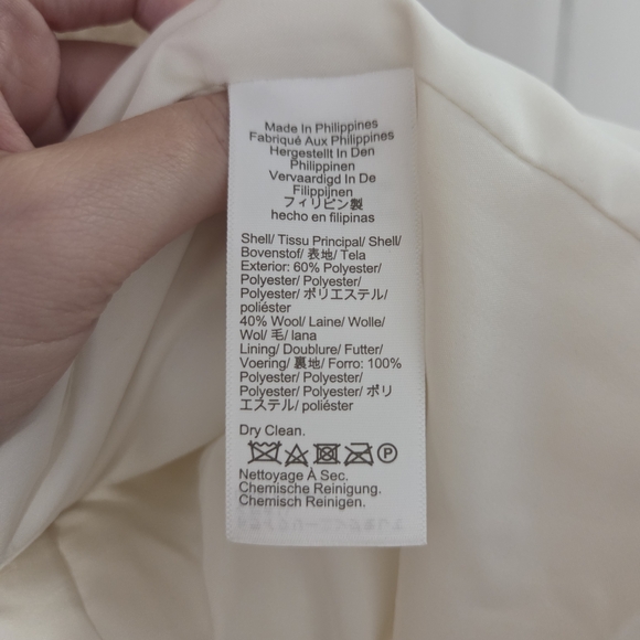 J. Crew Factory Cream Teddy Jacket - Picture 5 of 6